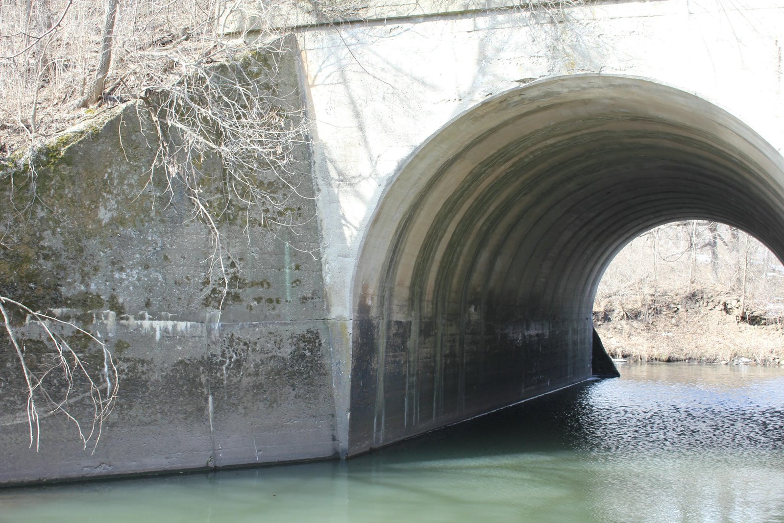 West abutment